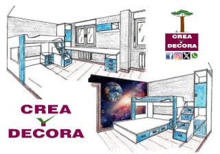 diseño previo dormitorio juvenil plano