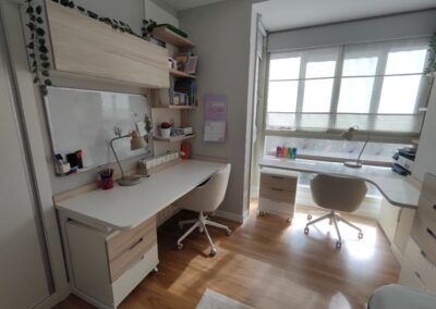 Dos zonas de estudio independientes para dos hermanas